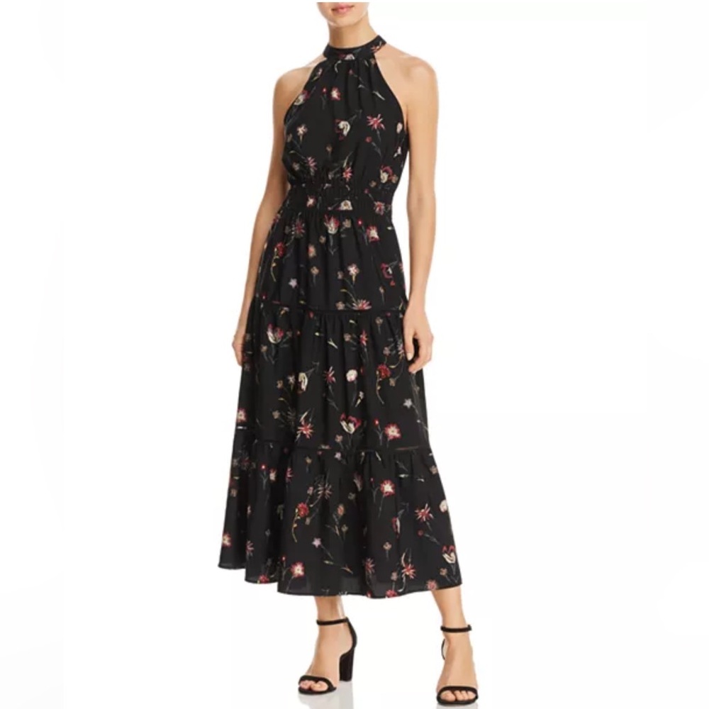 Lost + Wander Black Fleur Maxi Floral Dress - Picture 2 of 13